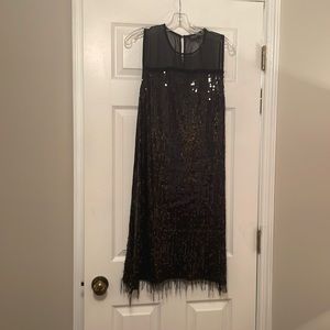 Black Sequin Dress For All Events